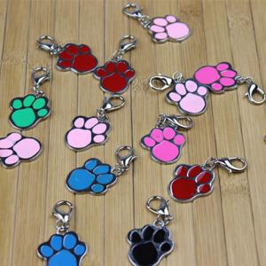 Τα ίχνη από ανοξείδωτο χάλυβα σκυλί ετικέτα επισήμανσης