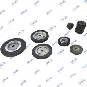 Προσαρμοσμένη βούρτσα βιομηχανικής βούρτσας Βούρτσα συρμάτινου τροχού με συρμάτινη βούρτσα για περιστροφικό λείανση