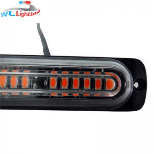 SMD 12V 24V 6W επιφανειακή βάση 12 LED μίνι στροβοσκοπική προειδοποιητική σχάρα αναβοσβήνει φως