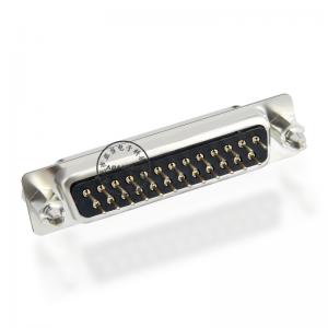 βυθίστε ευθεία πλακέτα στήριξης d sub 25 pin αρσενικό συνδετήρα