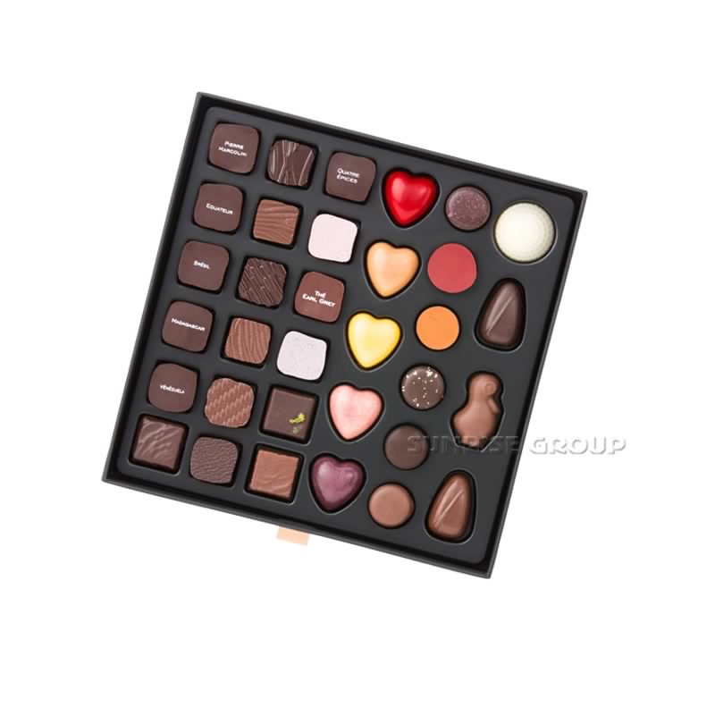 Όμορφη χαρτοκιβώτιο μαγνητικό πακέτο δώρου σοκολάτας