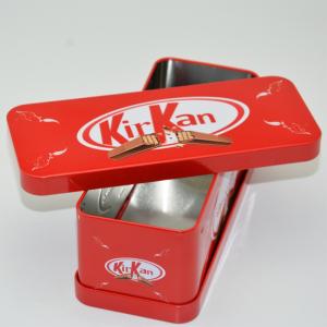 Τροφίμων υψηλής ποιότητας ορθογώνια καραμέλα κουτί σοκολάτας κασσίτερου