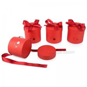 Ειδικό χαρτόνι πολυτελείας στρογγυλό σοκολάτα Hat Box