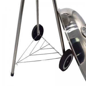 Φορητό καπνιστό εσωτερικό μπάρμπεκιου με κάρβουνο