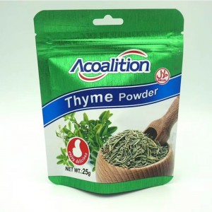 ziplock στρογγυλό πυθμένα πλαστική σακούλα τσάντα με τρύπα