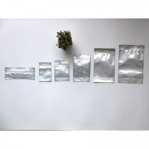 Τσάντες για θήκη συσκευασίας τροφίμων με φύλλα αλουμινίου που μπορούν να επανατοποθετηθούν