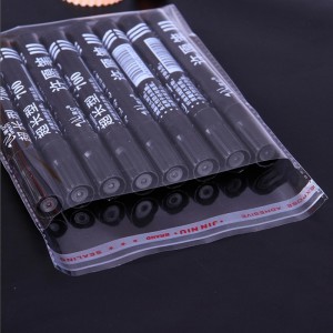 επανασφραγίσιμο OPP CPP PE αυτοκόλλητο με αδιάβροχη ερμητική σφραγίδα πλαστικές σακούλες για κοσμήματα ηλεκτρικά είδη σημειωματάρι...