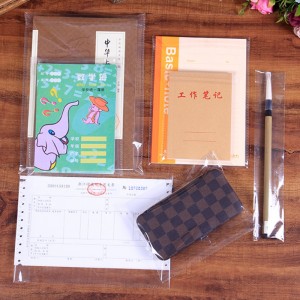 επανασφραγίσιμο OPP CPP PE αυτοκόλλητο με αδιάβροχη ερμητική σφραγίδα πλαστικές σακούλες για κοσμήματα ηλεκτρικά είδη σημειωματάρι...