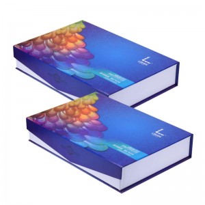 βιβλίο σχήμα άκαμπτο κουτιά συσκευασίας συσκευασίας δώρου