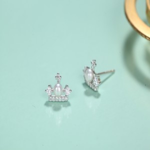 ασημένιο σκουλαρίκι