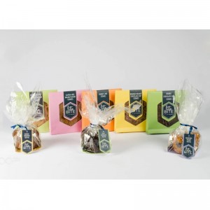 λευκή κάρτα χαρτί χαρτί μπισκότο καραμέλα δώρο συσκευασίας δώρου