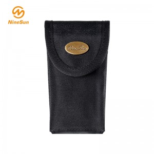 Μικρή θήκη μαχαιριού διπλής όψης μαύρου νάυλον