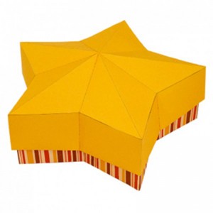 κέικ διαμορφωμένο εντυπωσιακό πακέτο συσκευασίας δώρου για καλλυντικά