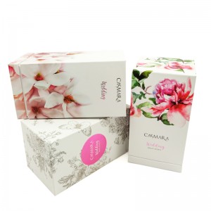 Προσαρμοσμένο ανάγλυφο Hot Stamping λογότυπο κουτί δώρου