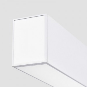 High Lumen LED Αρχιτεκτονική Γραμμική Smd2835 Κομψή LED Φωτισμός 6063-T5 Φωτισμός LED Αλουμινίου