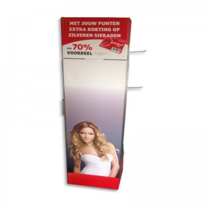 Λιανική φτηνή χαρτοκιβώτιο με κορυφαία οροφή με γάντζο