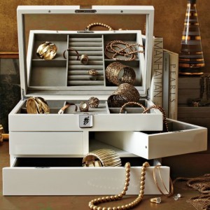 Μεγάλο κουτί κοσμήματος λάκα