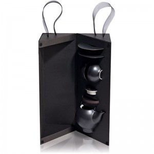 Συσκευασία άκαμπτου χαρτιού για κιτ τσαγιού