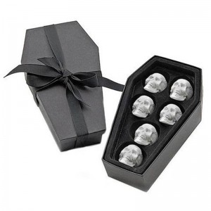 Προσαρμοσμένη εκτύπωση Απόκριες Ημέρα Χαρτόνι Συσκευασία Φέρετρο Κουτί δώρου