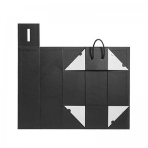 Πολυτελή έθιμο χαρτόνι πτυσσόμενα κουτιά δώρου κρασιού χονδρικής