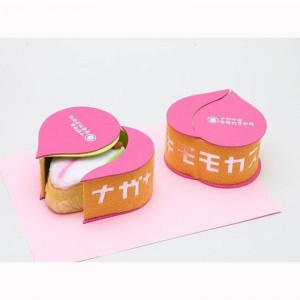 Πολυτελές κουτί συσκευασίας δώρου σε σχήμα καρδιάς