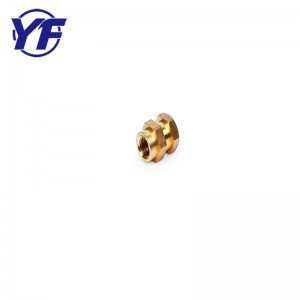 Καλύτερη ποιότητα Προσαρμοσμένη CNC μηχανουργική κατεργασία Μέρος Hex κοχλιωτό περικόχλιο με φτηνές τιμές