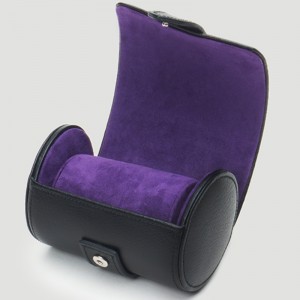 Ενιαία θήκη μεταφοράς ρολογιών ρολογιών - Μαύρο βότσαλο