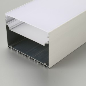 Μεγάλη ψεκαστήρας 6060 T5 αλουμινίου γραμμικής ακτινοβολίας προφίλ LED για ταινίες LED
