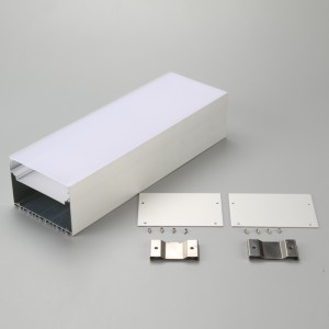 Μεγάλη ψεκαστήρας 6060 T5 αλουμινίου γραμμικής ακτινοβολίας προφίλ LED για ταινίες LED