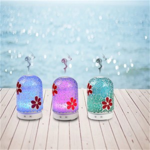 Εξαιρετική κορυφαία ποιότητα εξαιρετικής σχεδίασης μωσαϊκού γυάλινο αρωματικό διαχύτη πετρελαίου