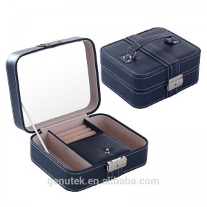 Ταξιδέψτε PU κοσμήματα κουτί