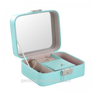 Ταξιδέψτε PU κοσμήματα κουτί