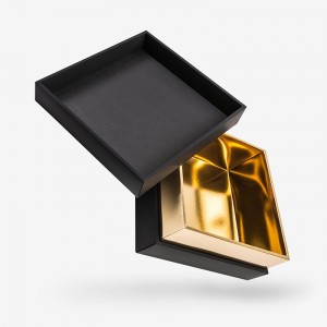 Fancy Hot Stamping Λογότυπο δώρο λουλούδι πολυτελείας κουτί με κορδέλα