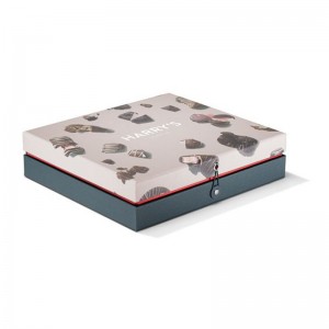 εργοστάσιο άμεση πανέμορφη συσκευασία ενδυμάτων χαρτόνι κουτί δώρου με έθιμο λογότυπο