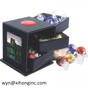 εξαιρετικό κουτί δώρου πολυτελών συρταριών