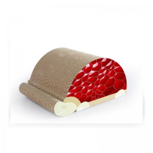 2018 Αμαζόν Ζεστό Πώληση Κυματοειδές χαρτόνι Cat Bed / Κατσαβίδι Cat / Cat Scratcher Board