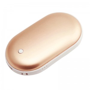 Μικρή επαναχρησιμοποιήσιμη θήκη μπαταριών τσέπης για έξυπνα τηλέφωνα με λειτουργία θέρμανσης χεριών