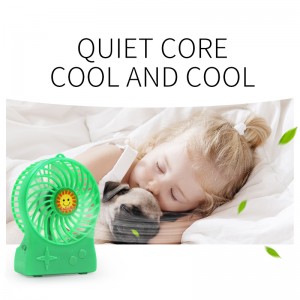 Οικιακές συσκευές Φορητές φορητές μίνι ανεμιστήρες επαναφορτιζόμενης μπαταρίας USB