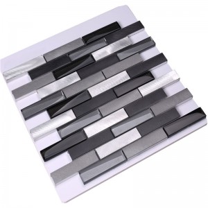 Μεταλλικό μπλοκ σύνδεσης αλουμινίου Alu Mosaic Brick Blend