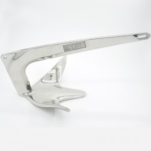 Γαλβανισμένη άγκυρα Bruce για βάρκα