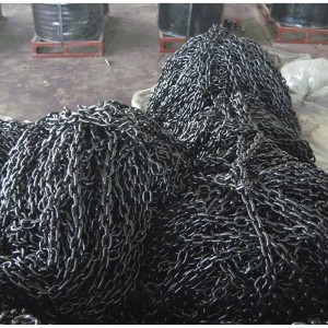 Μαύρη φινίρισμα αλυσίδας ανύψωσης G80 EN 818-2