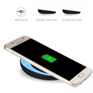 KPS-9503HC καινοτόμο μπολ OEM 10W γρήγορο τσι τηλεφωνικό ασύρματο φορτιστή με led