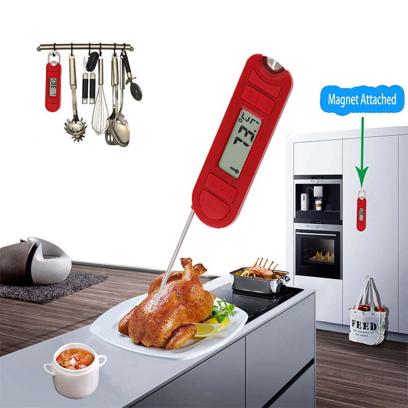 2019 Εργαλεία Κουζίνας Ψηφιακή Ψηφιακή Τρόφιμα Θερμόμετρο Κρέατος Μαγειρική Ψησταριά BBQ