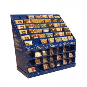 Κατάστημα διαφήμισης Merchandising Dvd Πώληση Sidekick Cardboard Display Stand