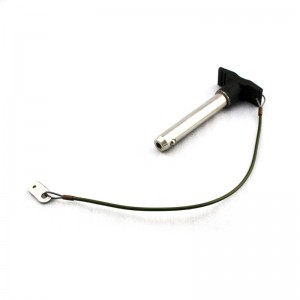 Καρφίτσα με ανάρτηση από ανοξείδωτο ατσάλι