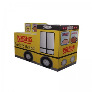 POP UP Εμφάνιση χαρτονιού Stand Hook Standee, Carton Standing Display