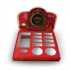 Προσαρμοσμένη οθόνη εμφάνισης χαρτόνι για ψύξη φιάλες