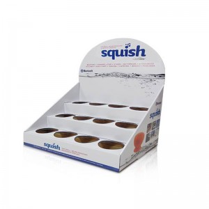 Προσαρμοσμένη οθόνη εμφάνισης χαρτόνι για ψύξη φιάλες