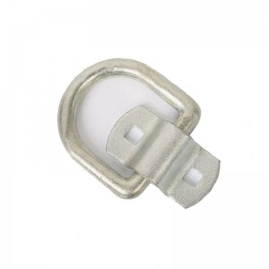 Σφυρήλατο χάλυβα άνθρακα δαχτυλίδι D δαχτυλίδι με περιτυλίγματα