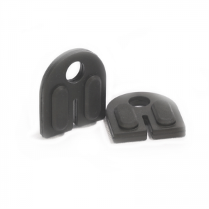 Ανοξείδωτο D Τύπος Γυαλί Σφιγκτήρας με πλάκα